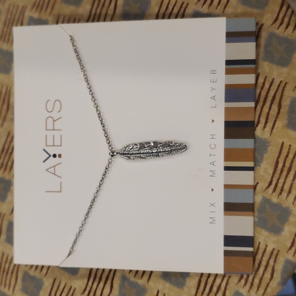 Layers Feather Necklace